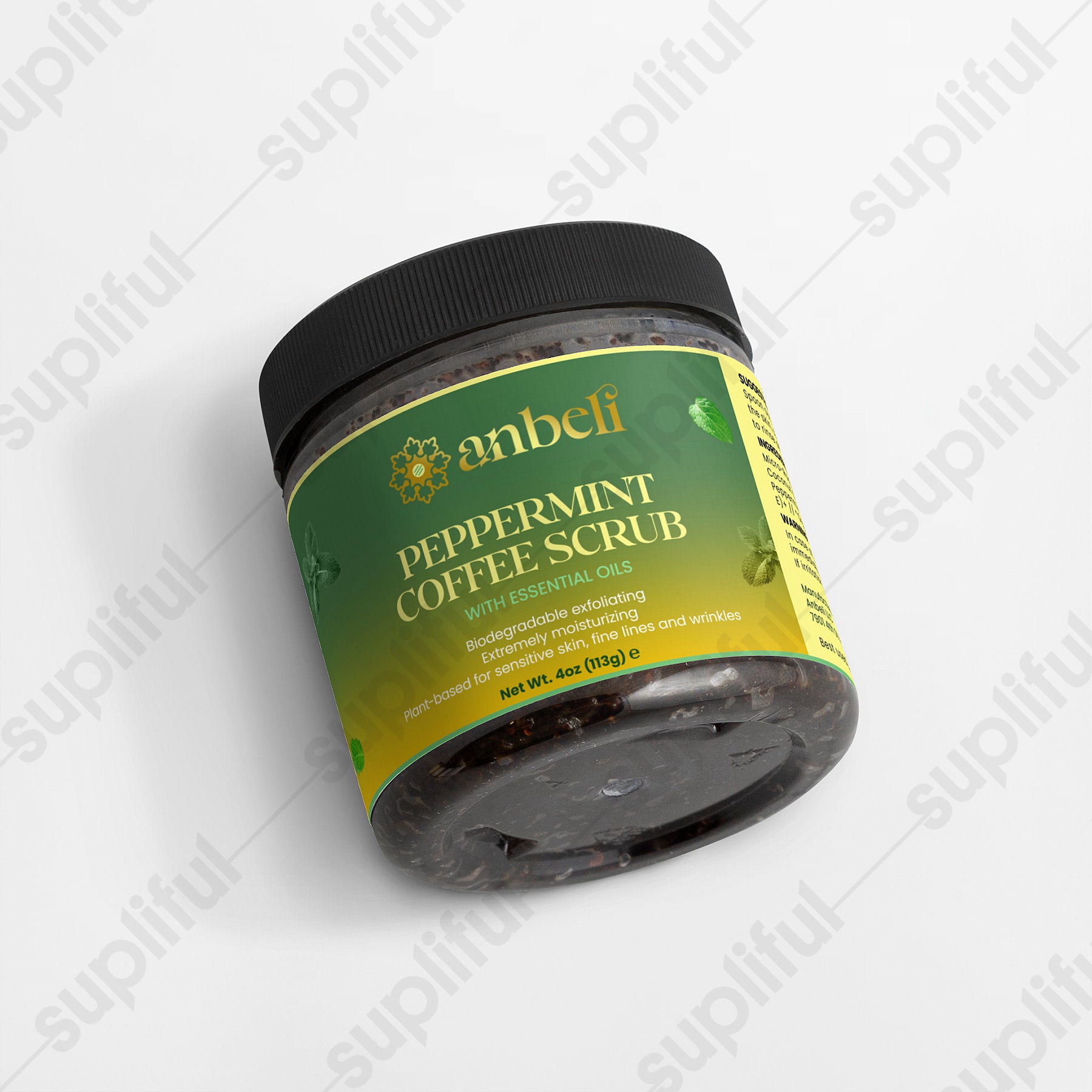 Peppermint Coffee Scrub
