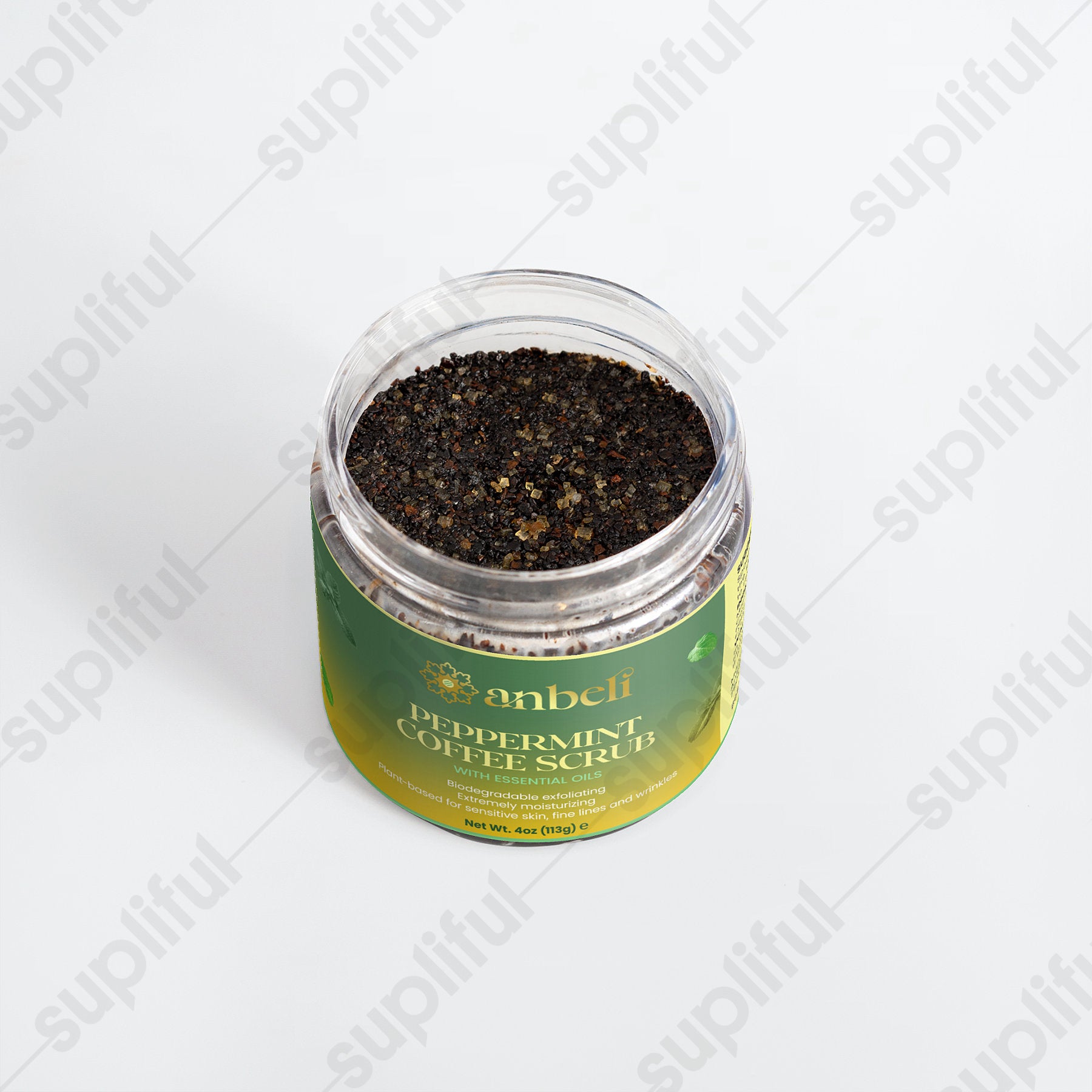 Peppermint Coffee Scrub
