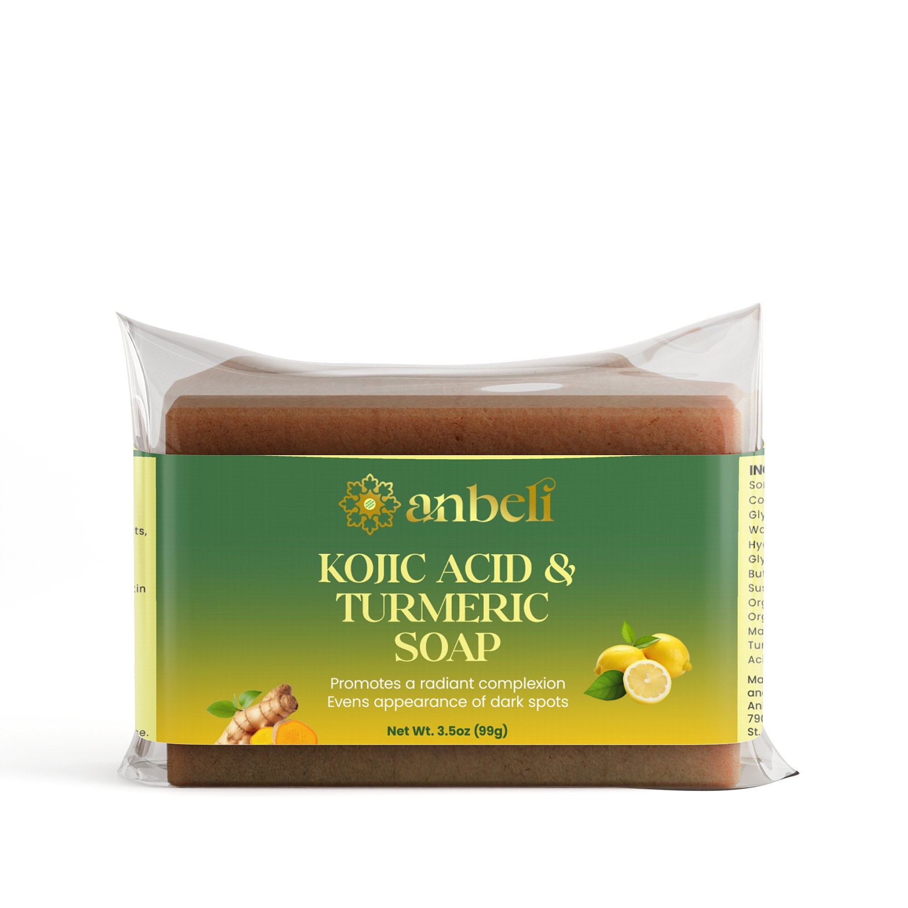 Kojic Acid & Turmeric Soap